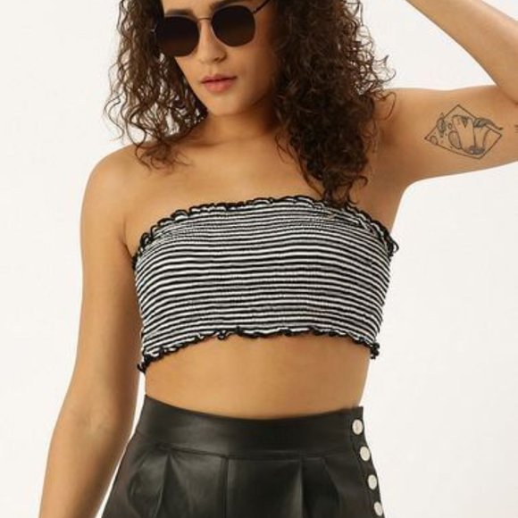 Forever 21 Tops - Forever 21 Striped Tube Top